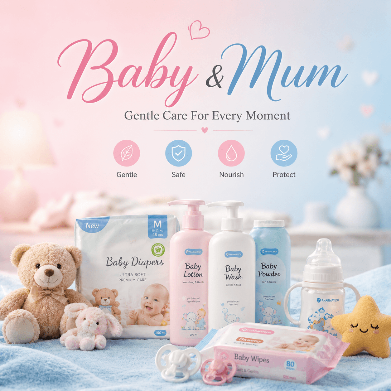 Baby And Mum