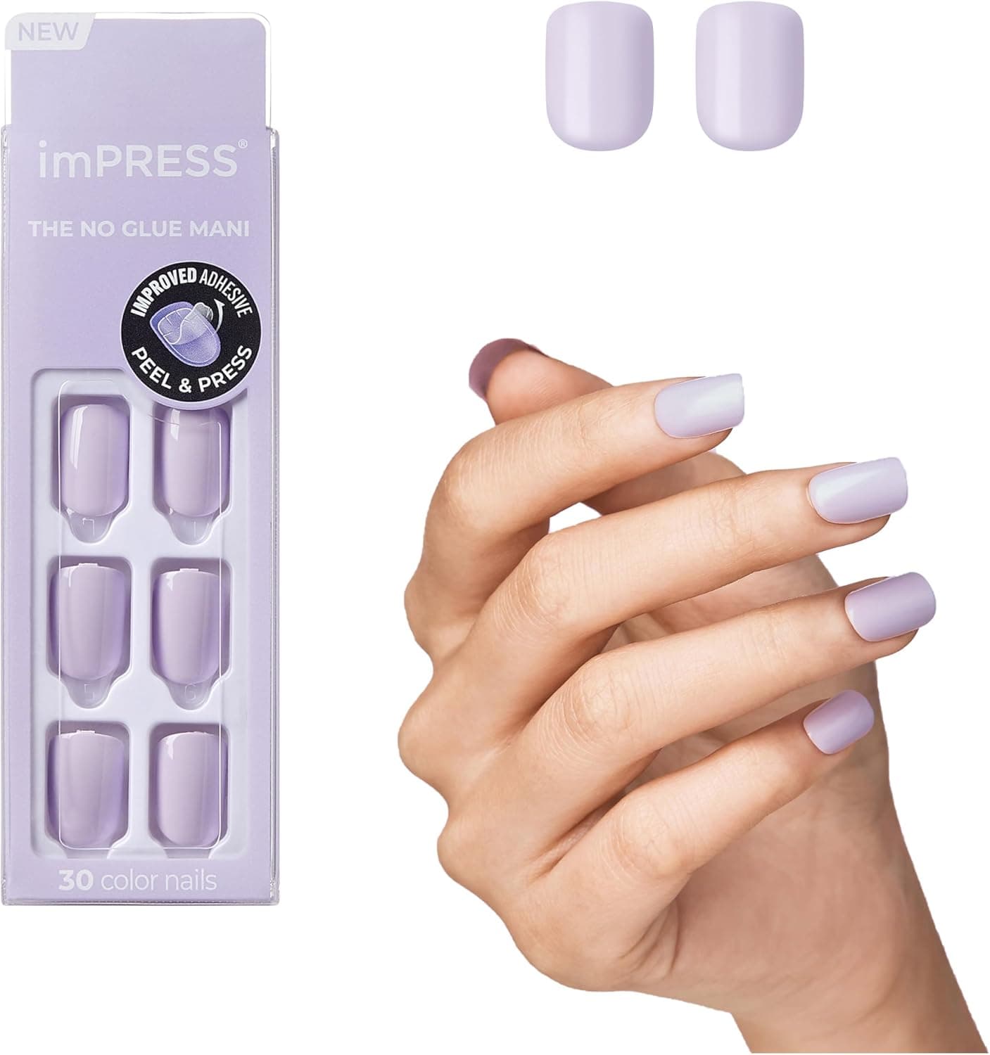 طلاء أظافر KISS IMPRESS PICTURE PURPLECT KIMC007