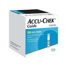 دليل جهاز ACCU-CHEK + علبة شرائط الاختبار