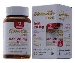 بلومفيل حديد ٢٨ ملغ ٣٠ كبسولة