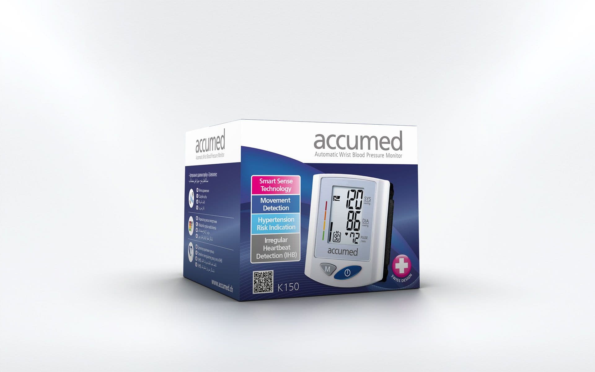 جهاز قياس ضغط الدم للمعصم ACCU MED K 150