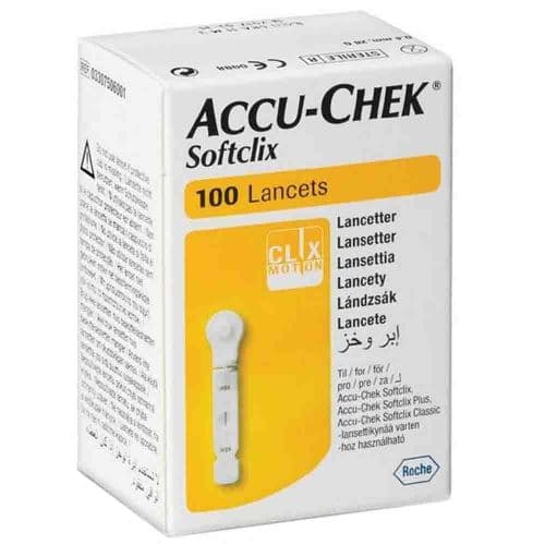 مجموعة شكاكات ACCU-CHEK مكونة من 100 قطعة