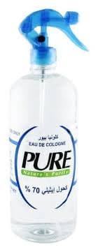 بيور أو دو كولون بخاخ كحولي 70% 950 مل 